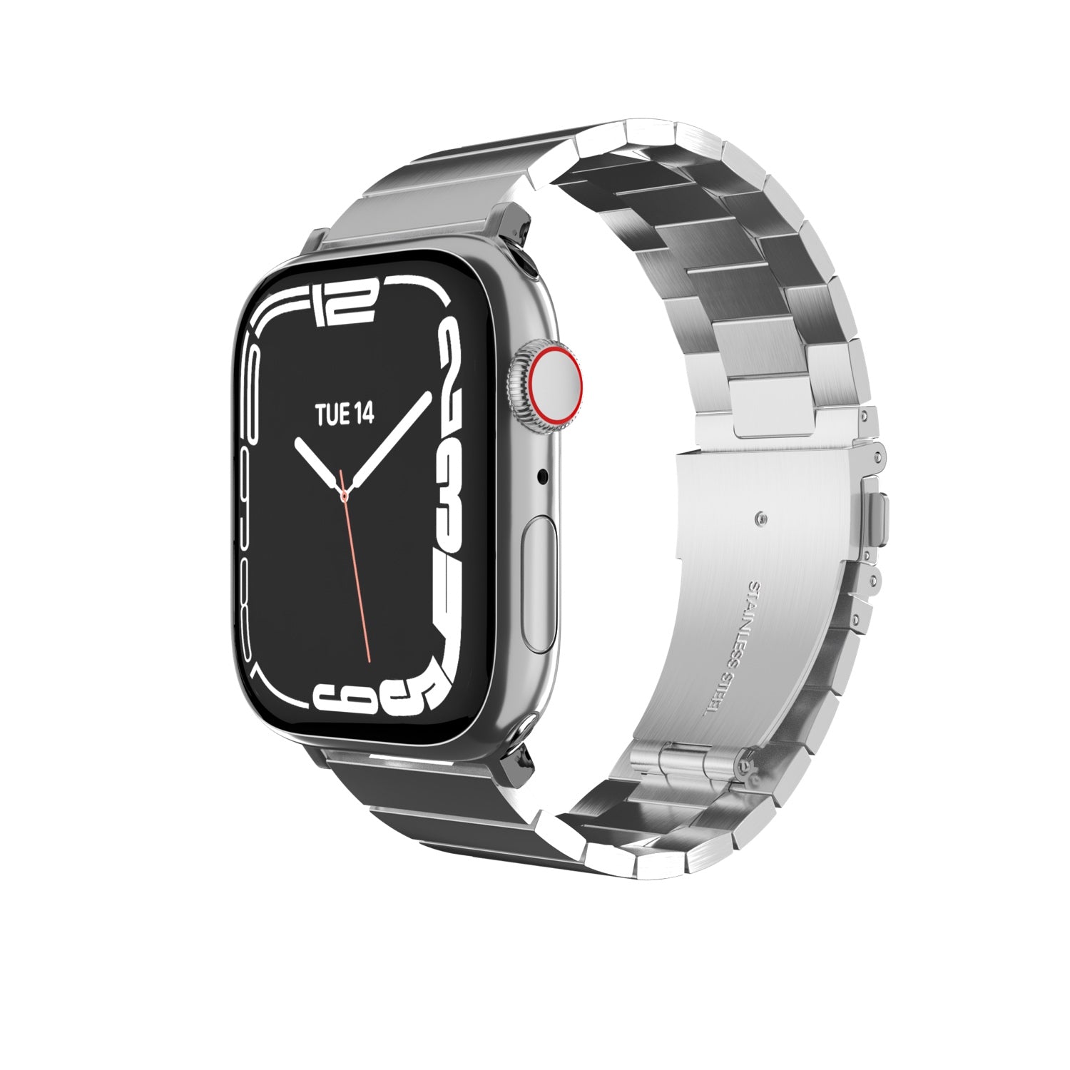 MagEasy Maestro Stainless Steel Band - Apple Watch 42/44/45/49mm - Silver
