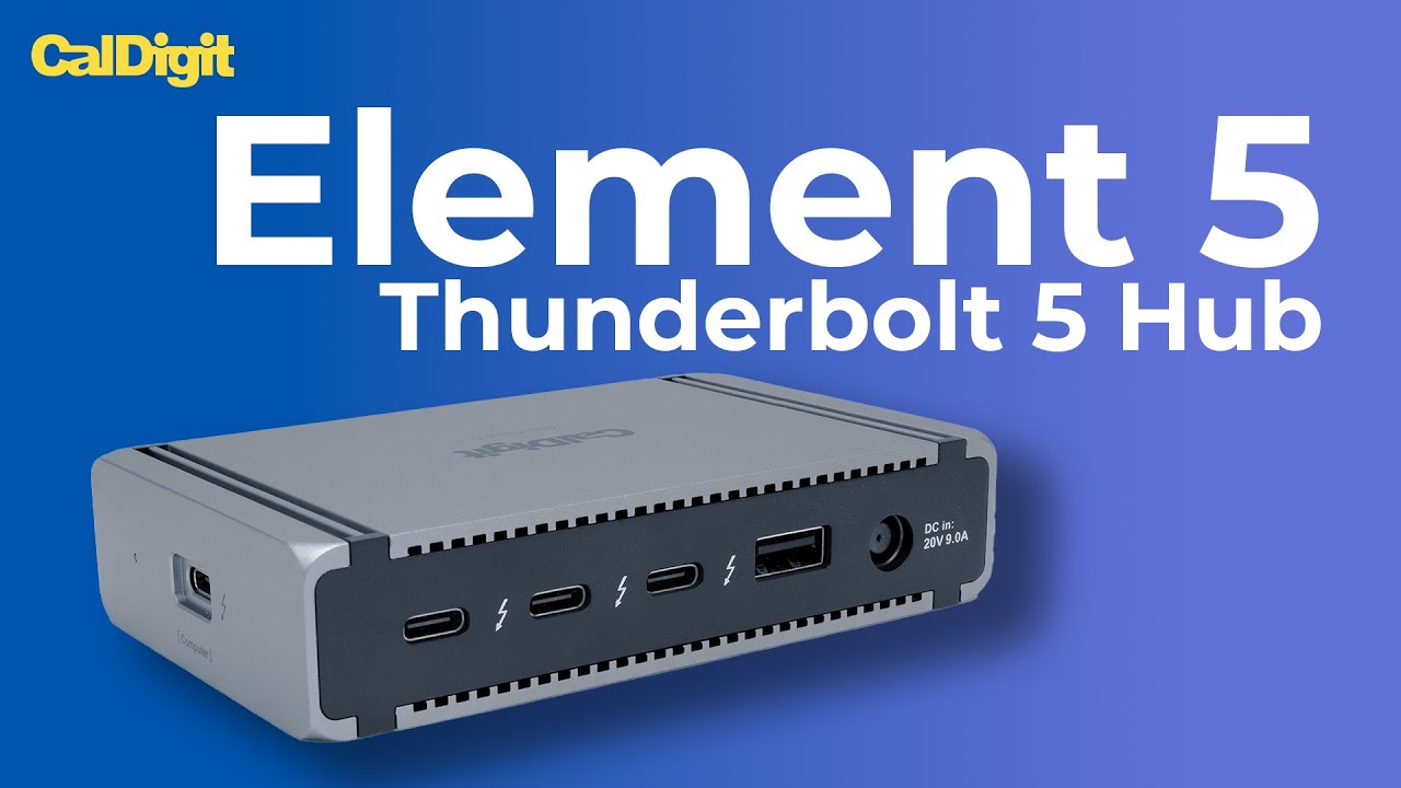 CalDigit - Element 5 Hub - Thunderbolt 5