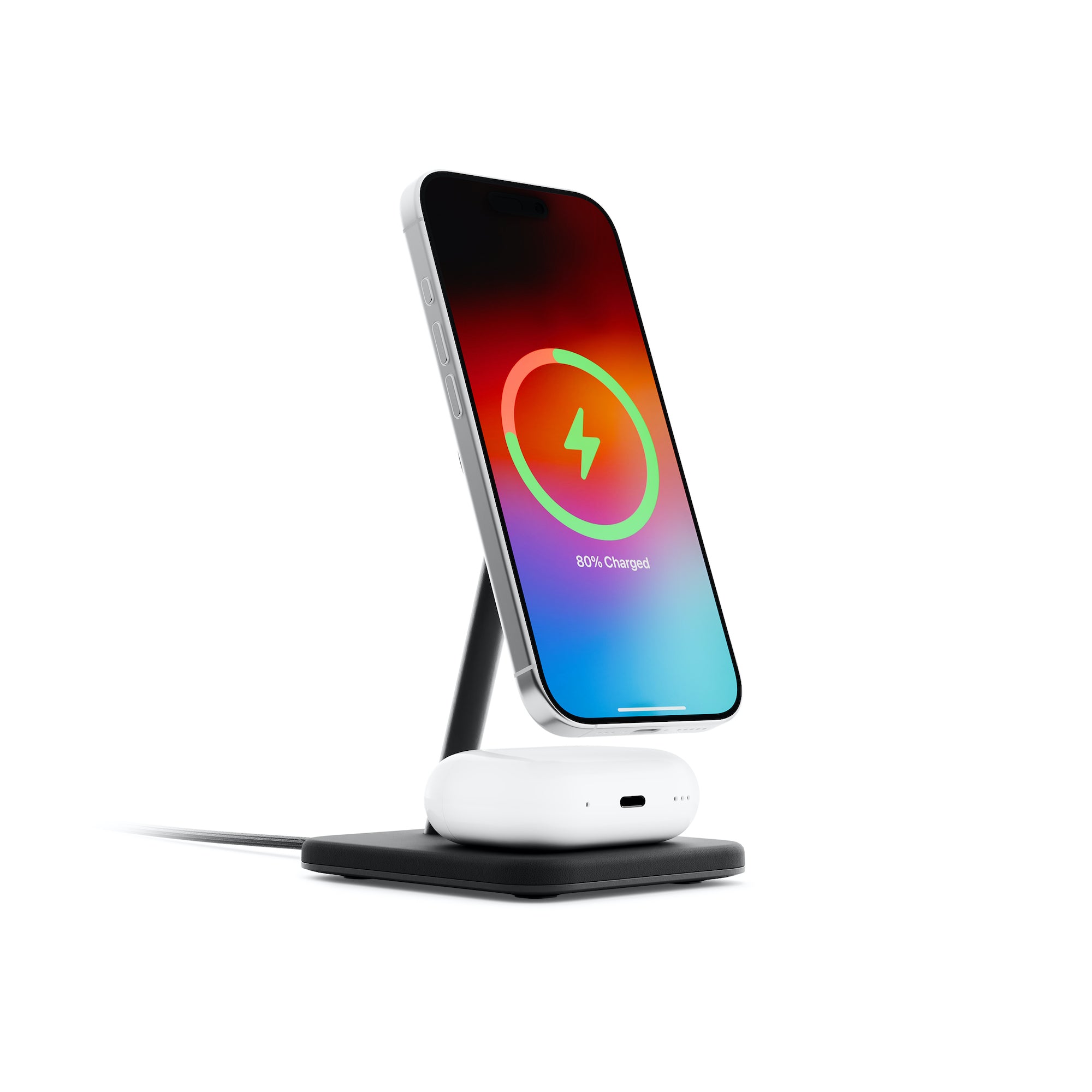 HiRise 2 Deluxe - 2-in-1 Qi2 charger