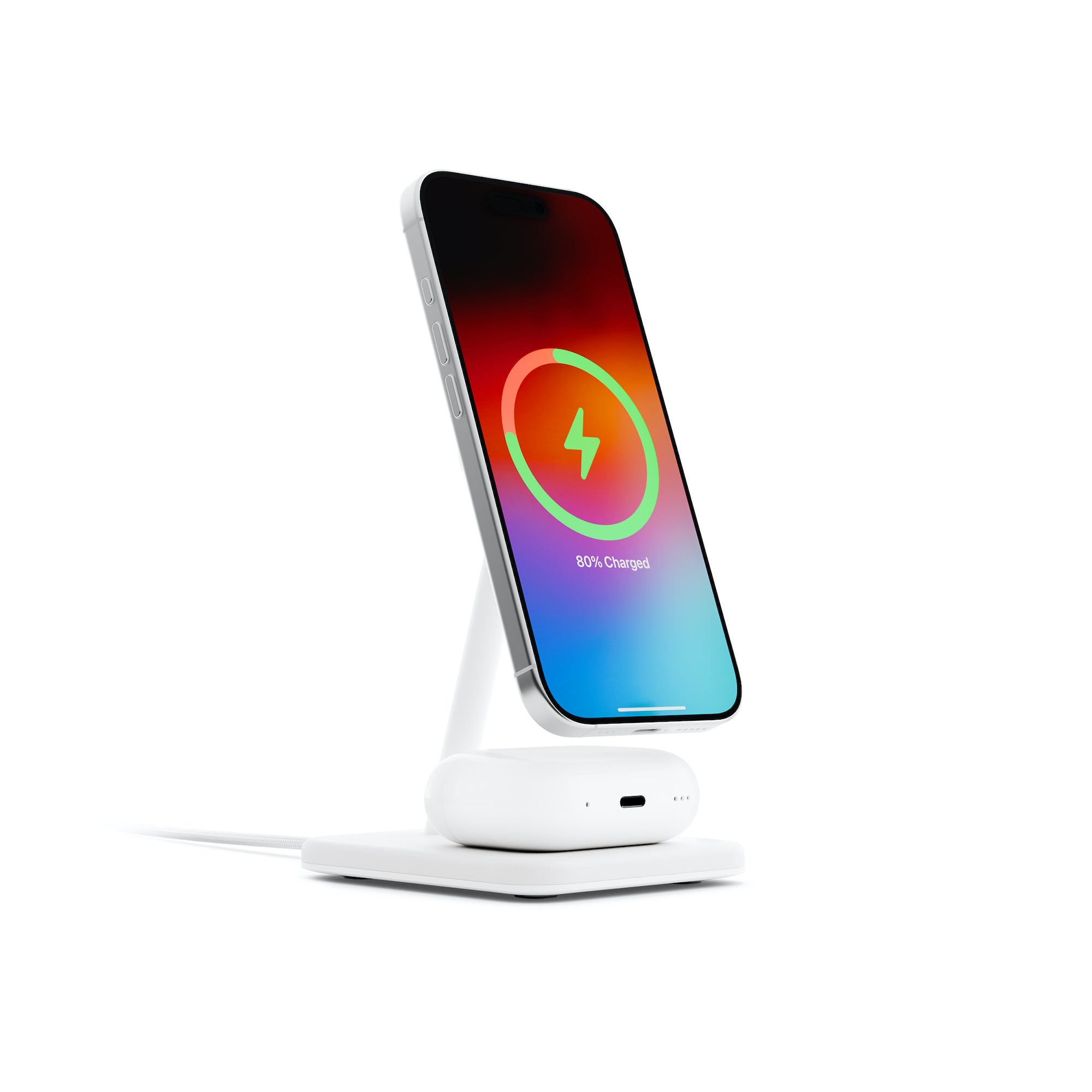 HiRise 2 Deluxe - 2-in-1 Qi2 charger