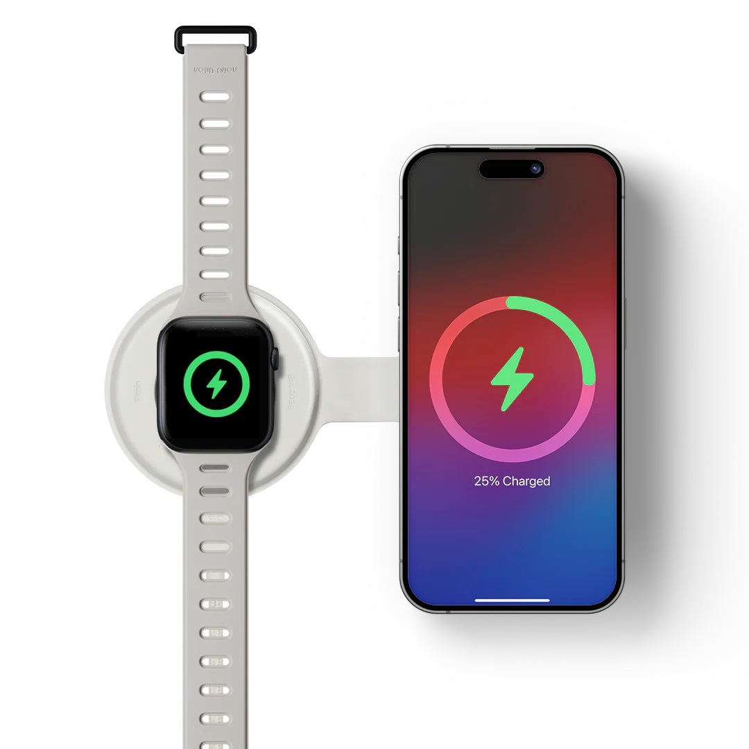 Voyage 2-in-1 Magnetic Wireless Travel Charger