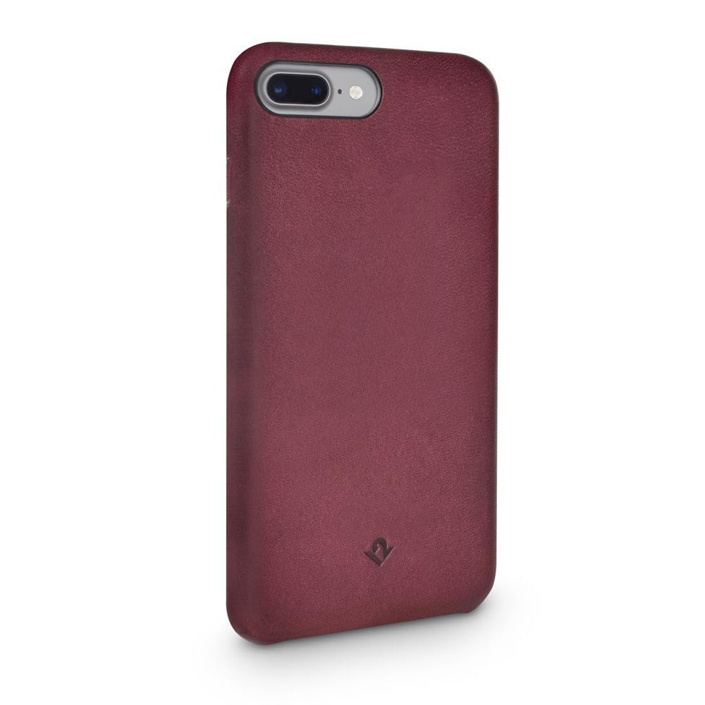 Relaxed Leather case - iPhone 7/8 Plus - Marsala Red
