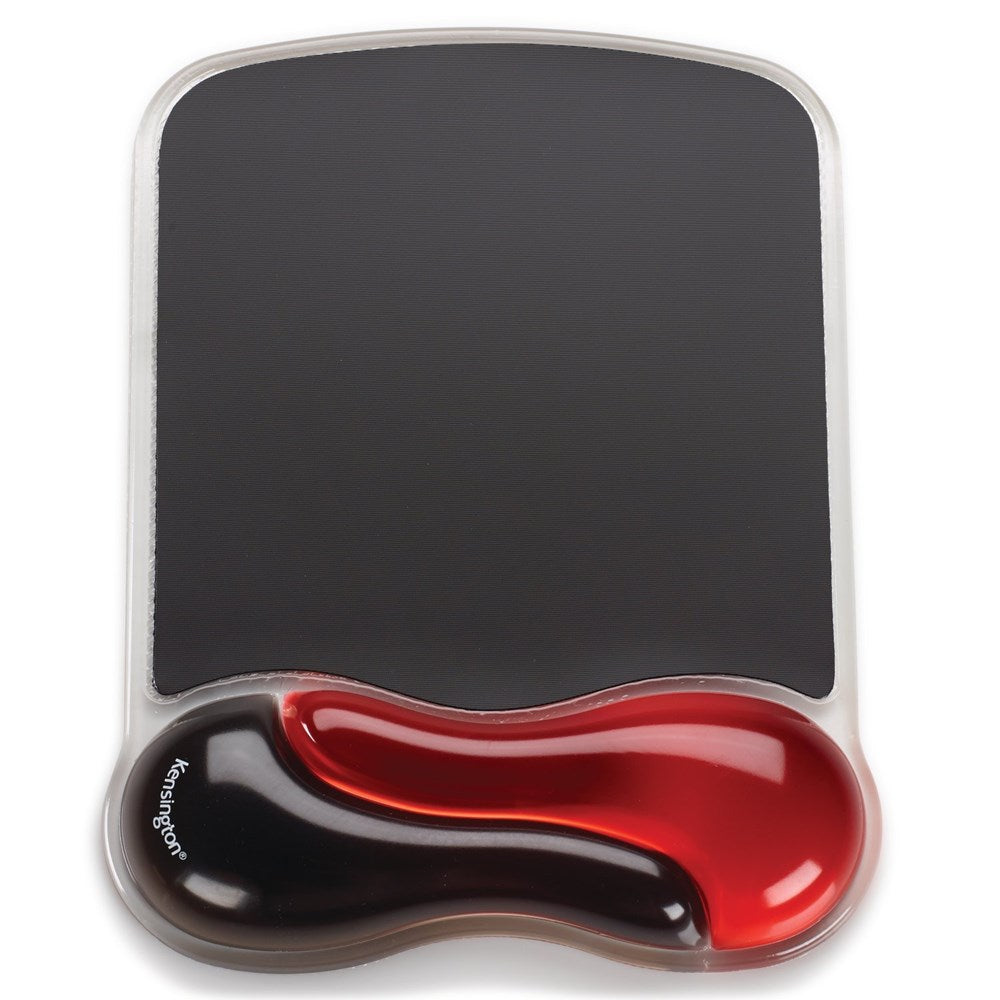 Duo Gel Mouse Pad - Red/Black