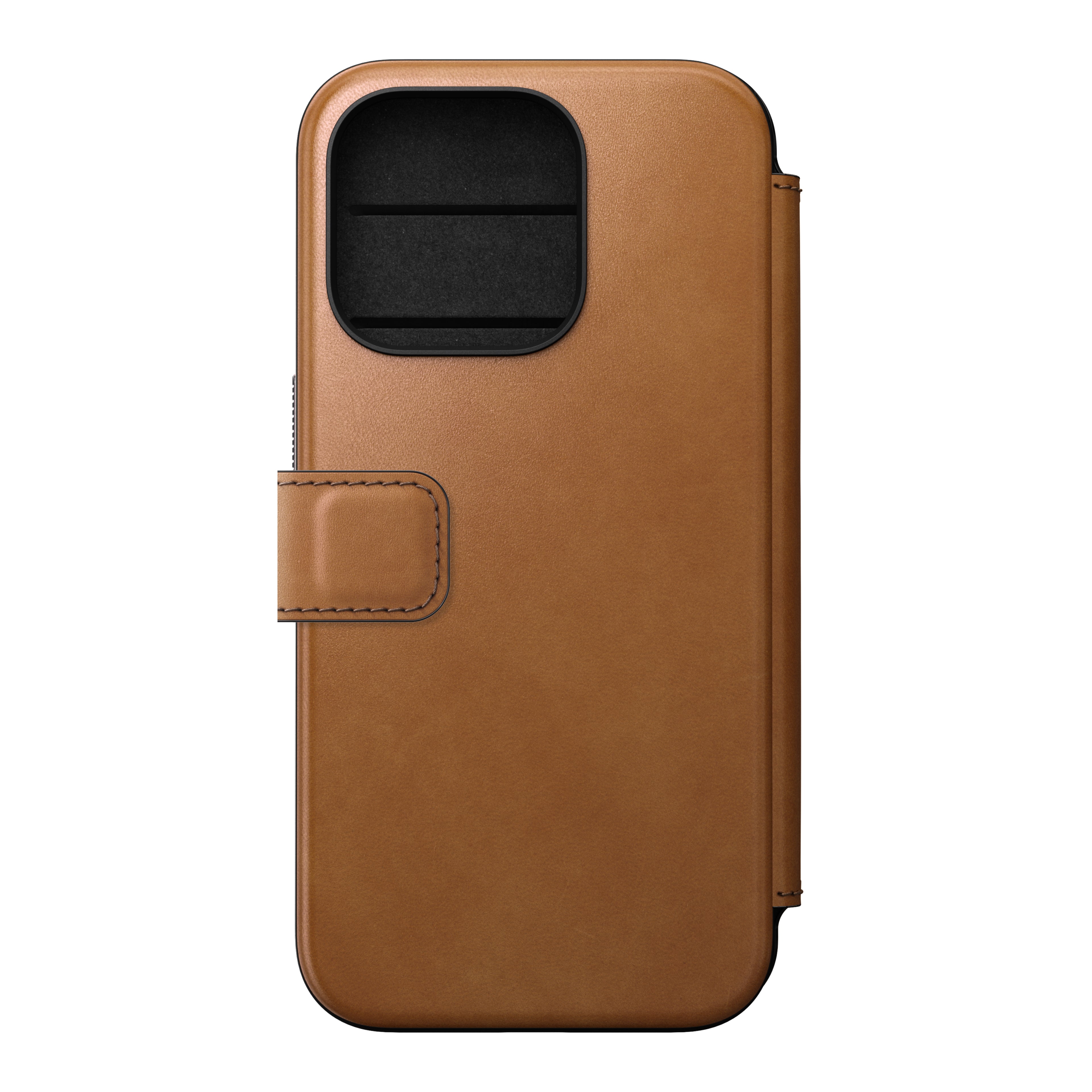 Modern Leather Folio for iPhone 15 Series