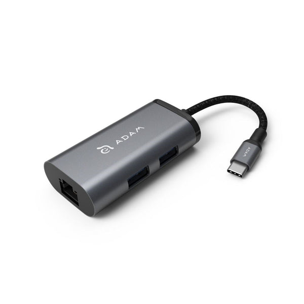 Adam Elements CASA Hub eC301 - USB-C to LAN - Grey