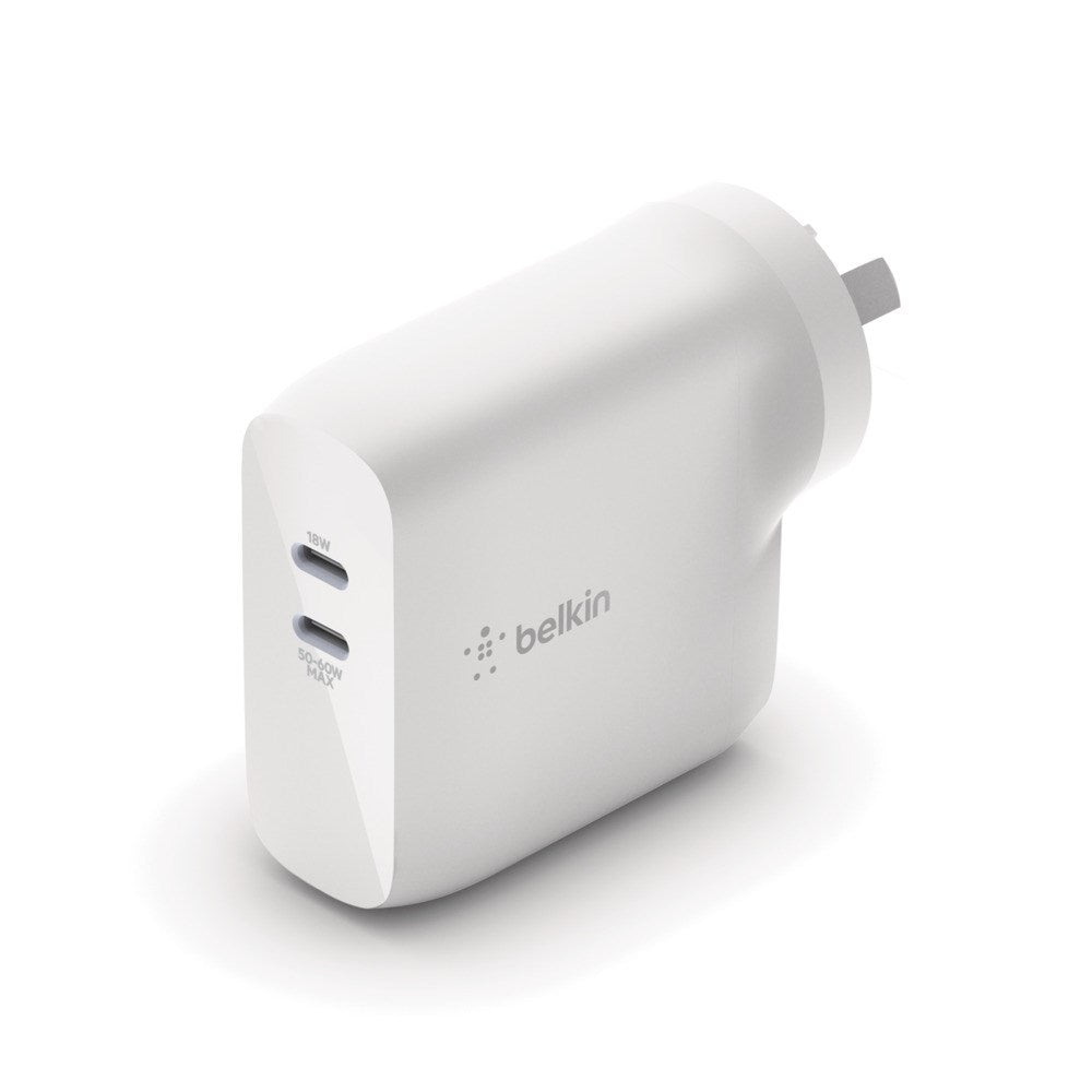 Boostcharge Dual USB-C PD Wall Charger 68W