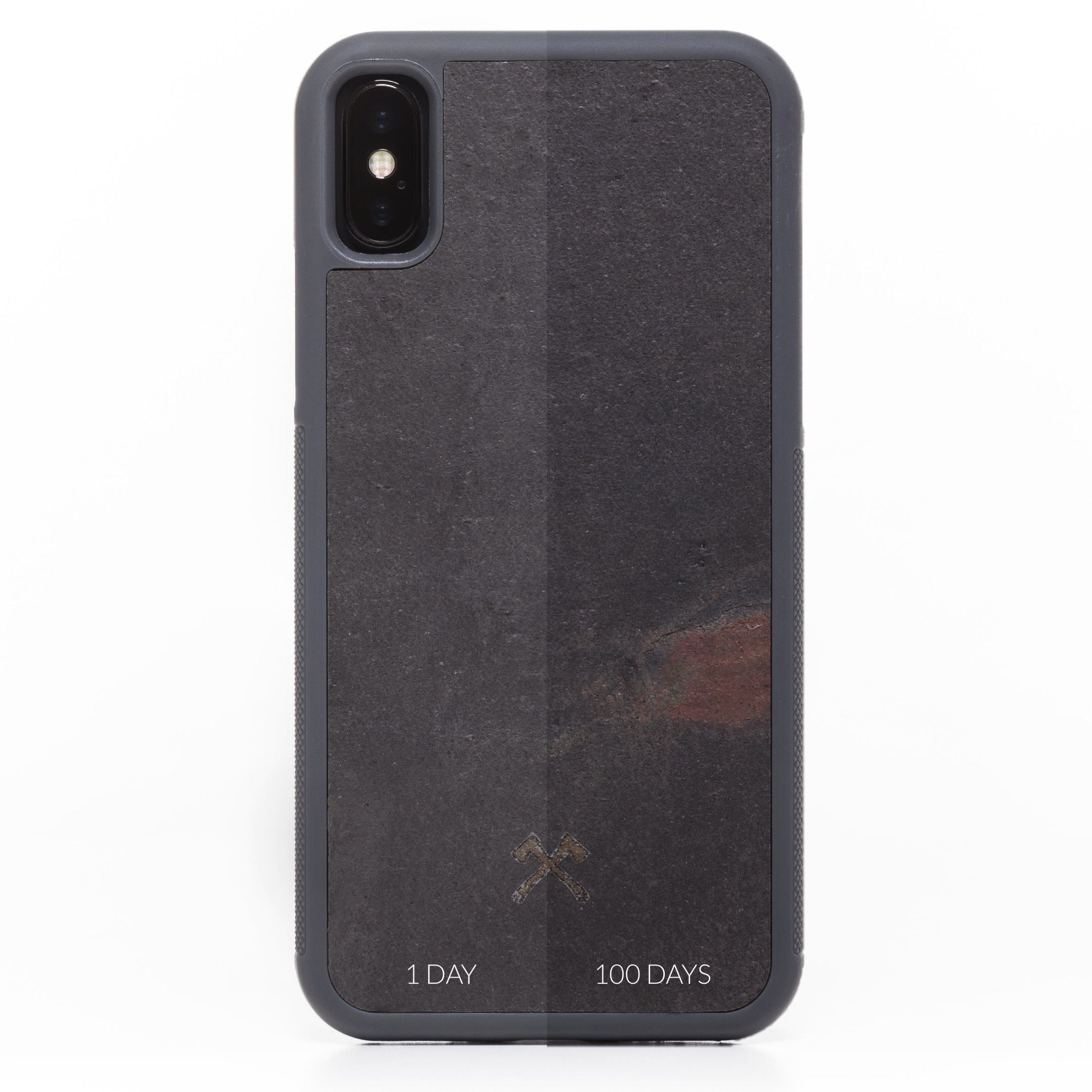 EcoBump Stone - iPhone XS Max - Volcano Black