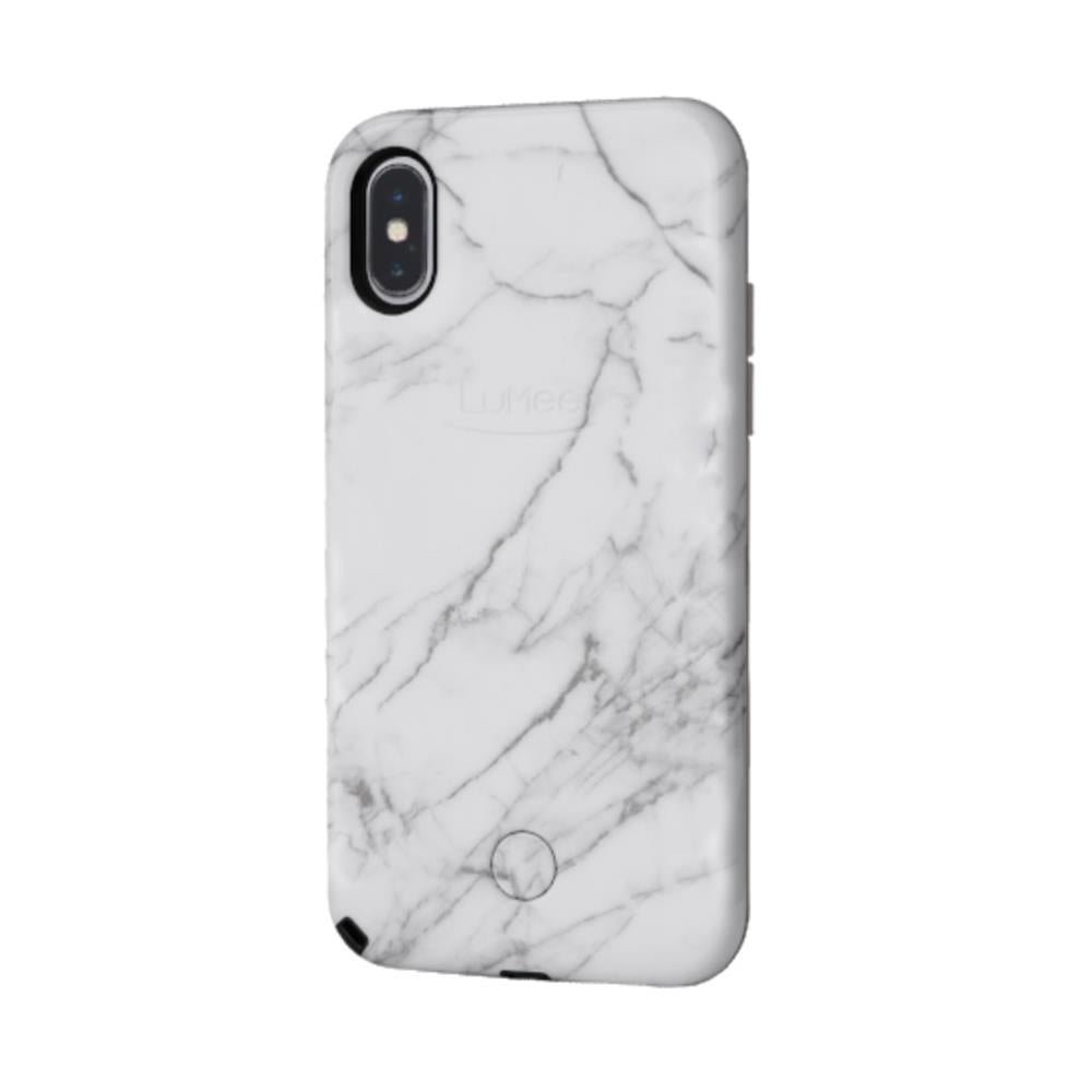 Selfie for iPhone X/XS - White Marble