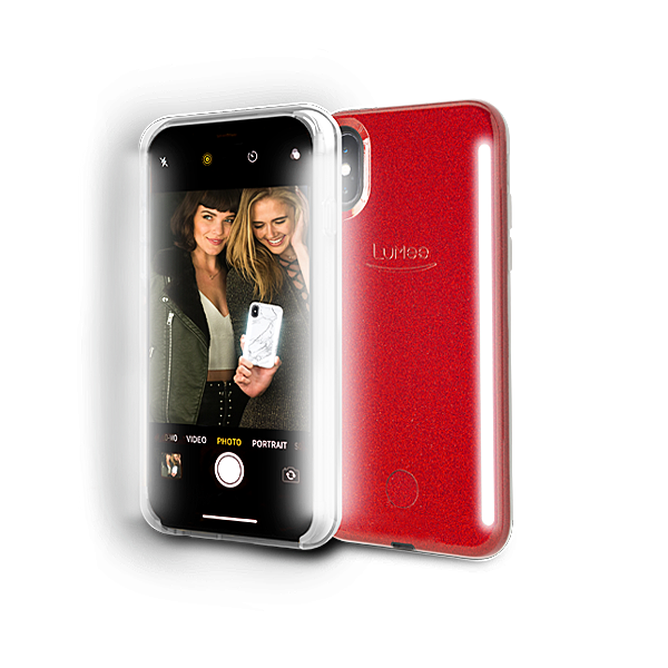 DUO for iPhone XS Max - Red Glitter
