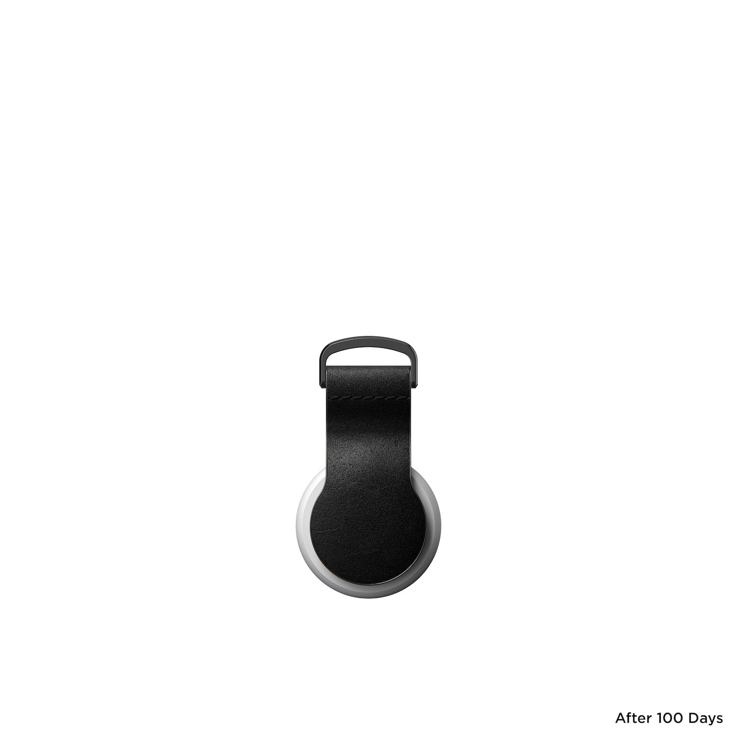 AirTag Leather Loop - Black