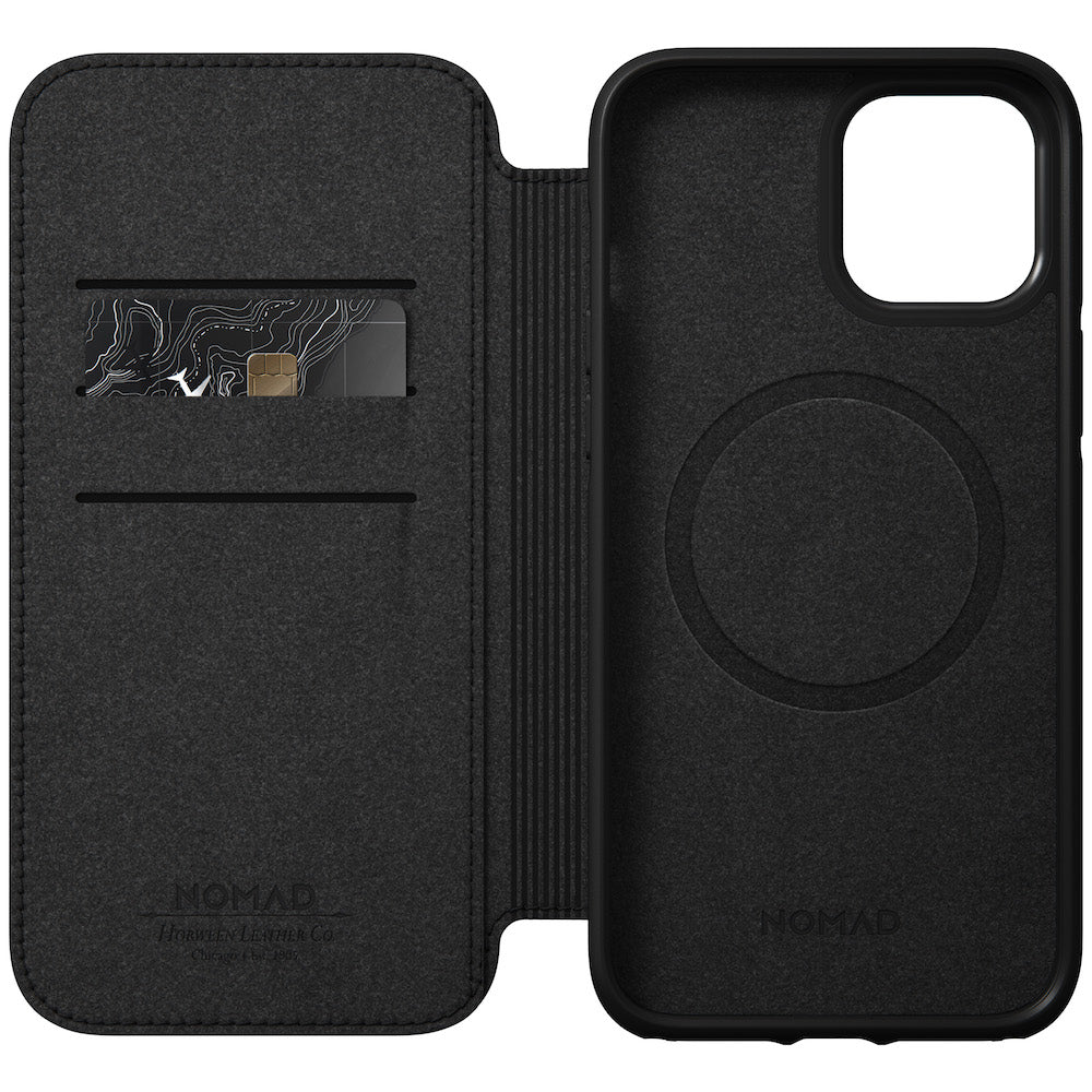 MagSafe Leather Folio - iPhone 12 Pro Max - Black