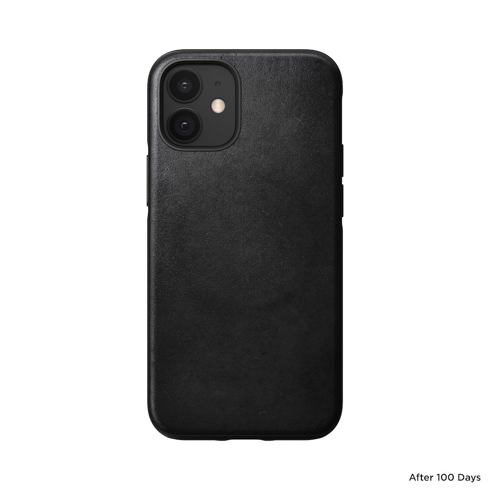 MagSafe Leather Case - iPhone 12 Mini - Black