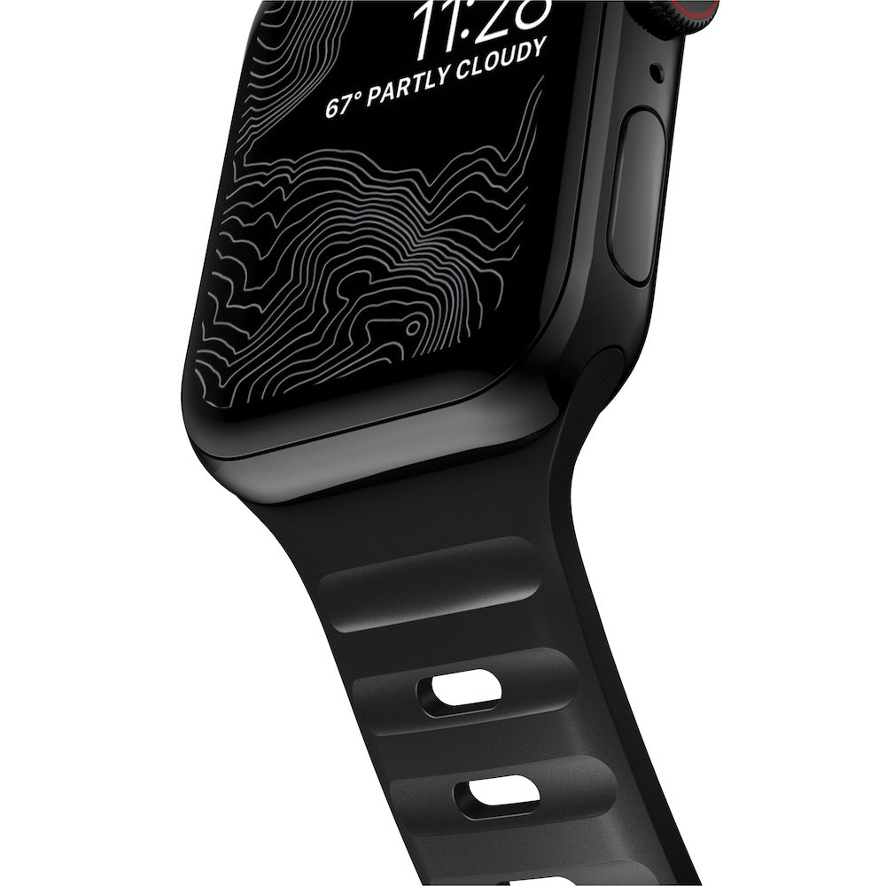 Sport Strap for Apple Watch 44/45/49mm - Black