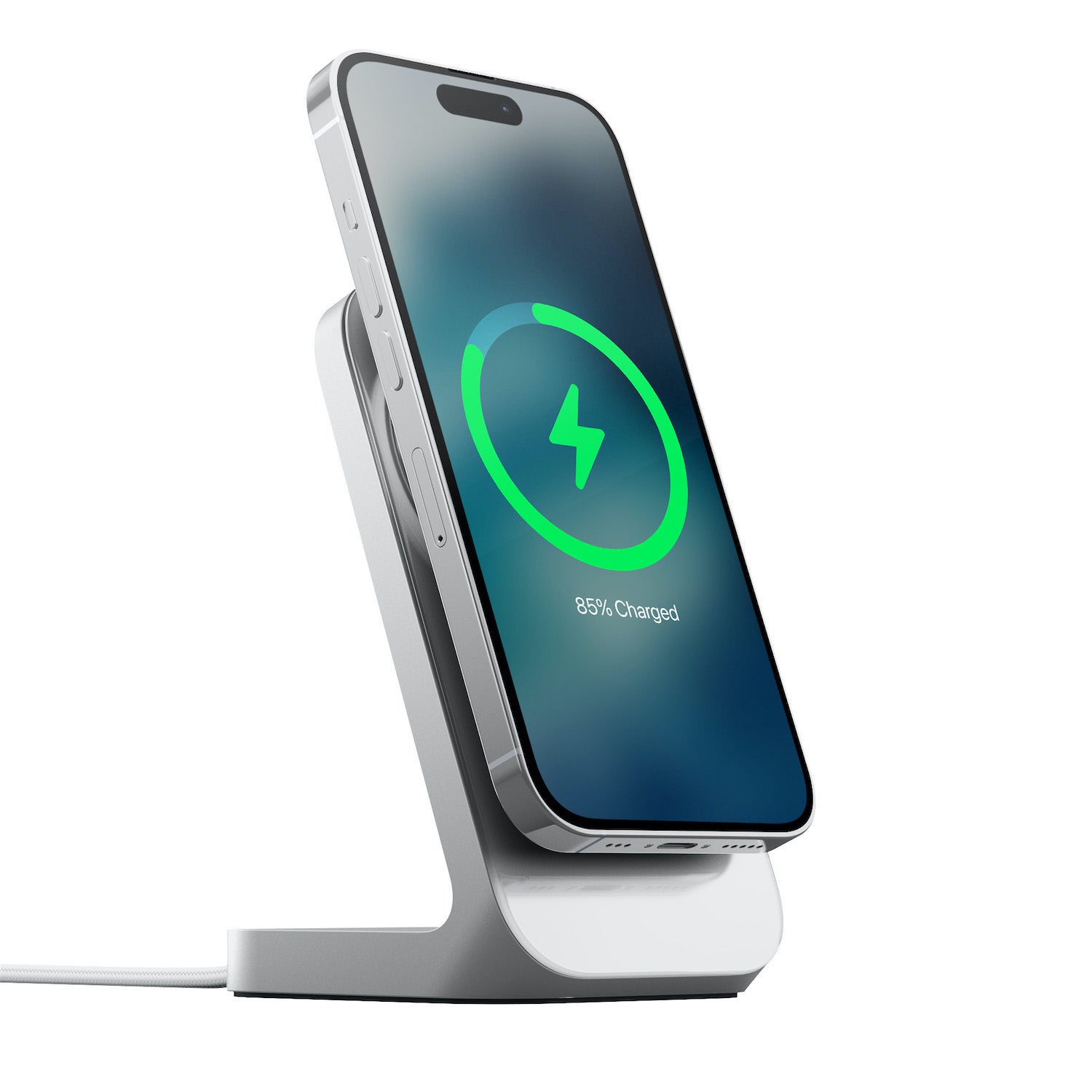 Stand One - MagSafe Wireless Charger - Silver