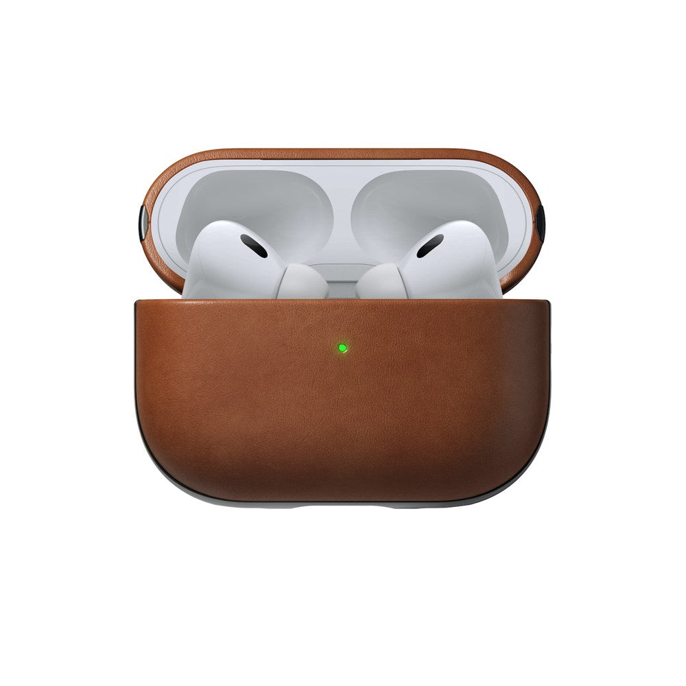 Modern Leather Case - AirPods Pro 2 - English Tan