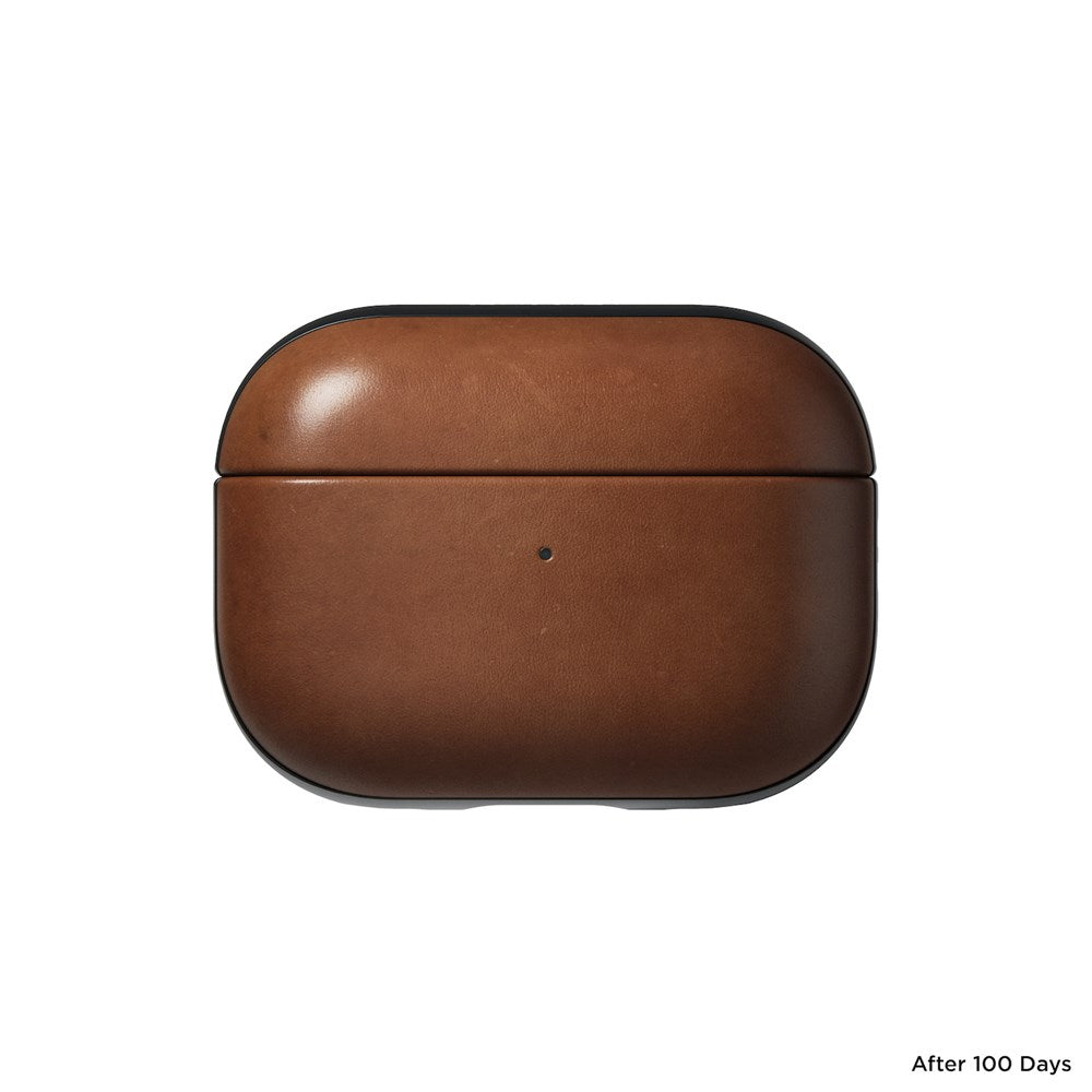 Modern Leather Case - AirPods Pro 2 - English Tan