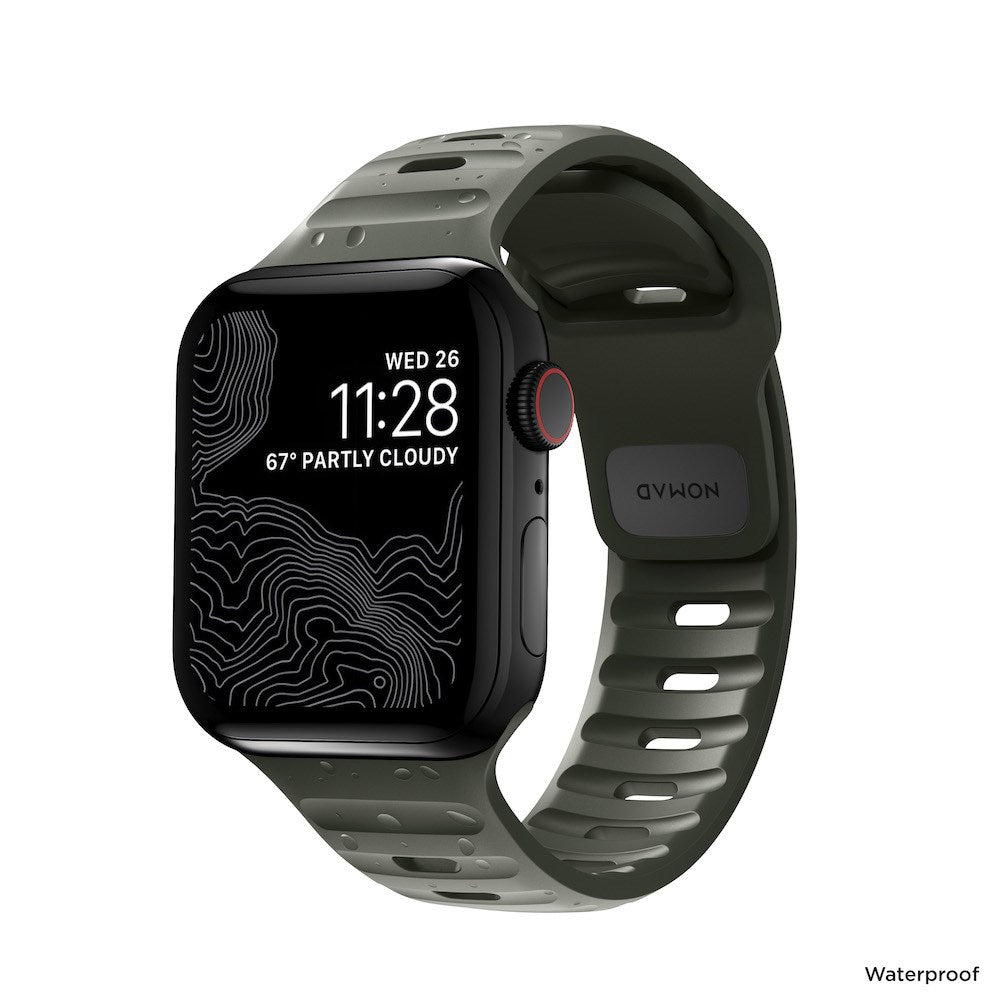 Apple watch sport band discount green