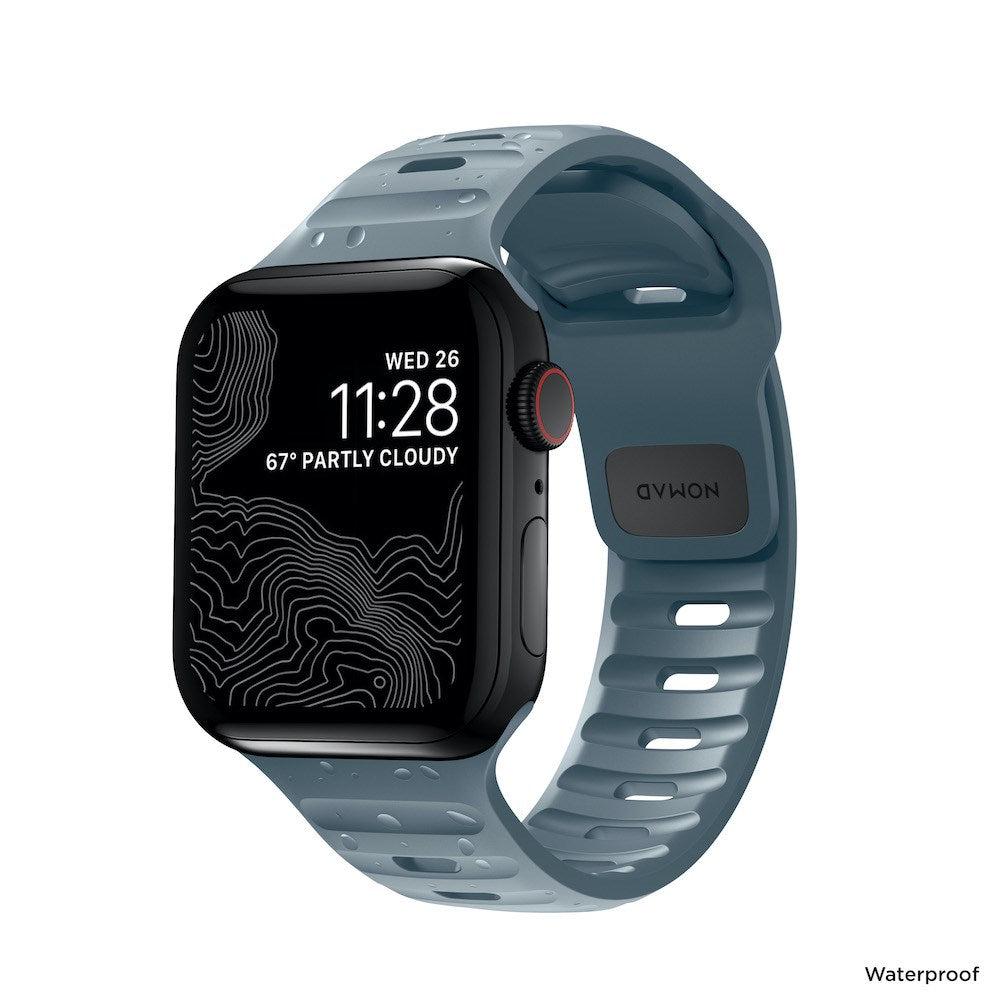 Nomad Sport Band for Apple Watch 40 41mm Marine Blue
