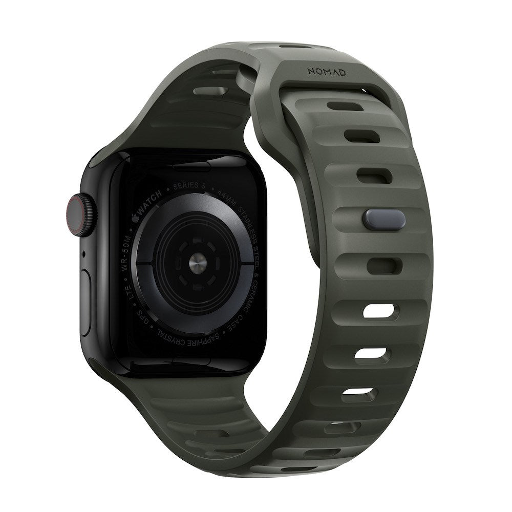 Sport Strap for Apple Watch 44/45/49mm - Ash Green