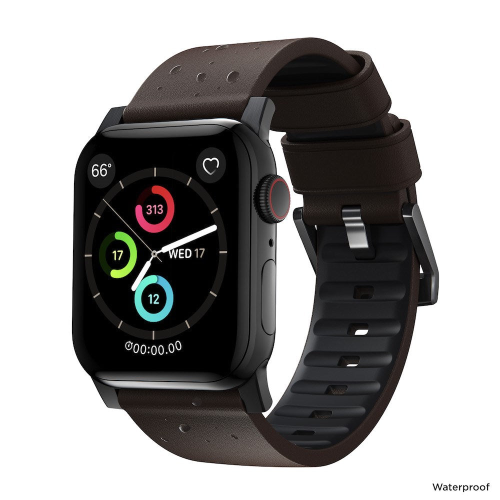 Nomad Active Band Pro For Apple Watch (Waterproof Leather), 47% OFF