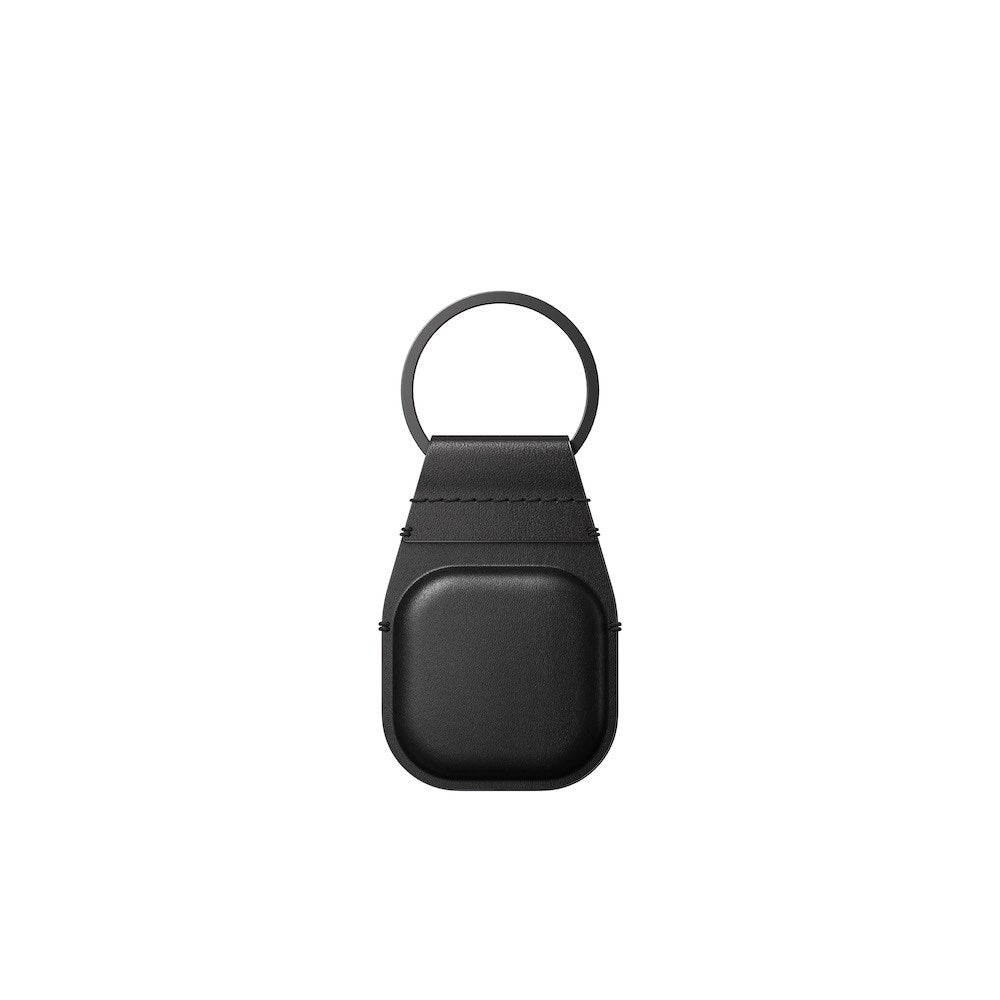 AirTag Leather Keychain - Black