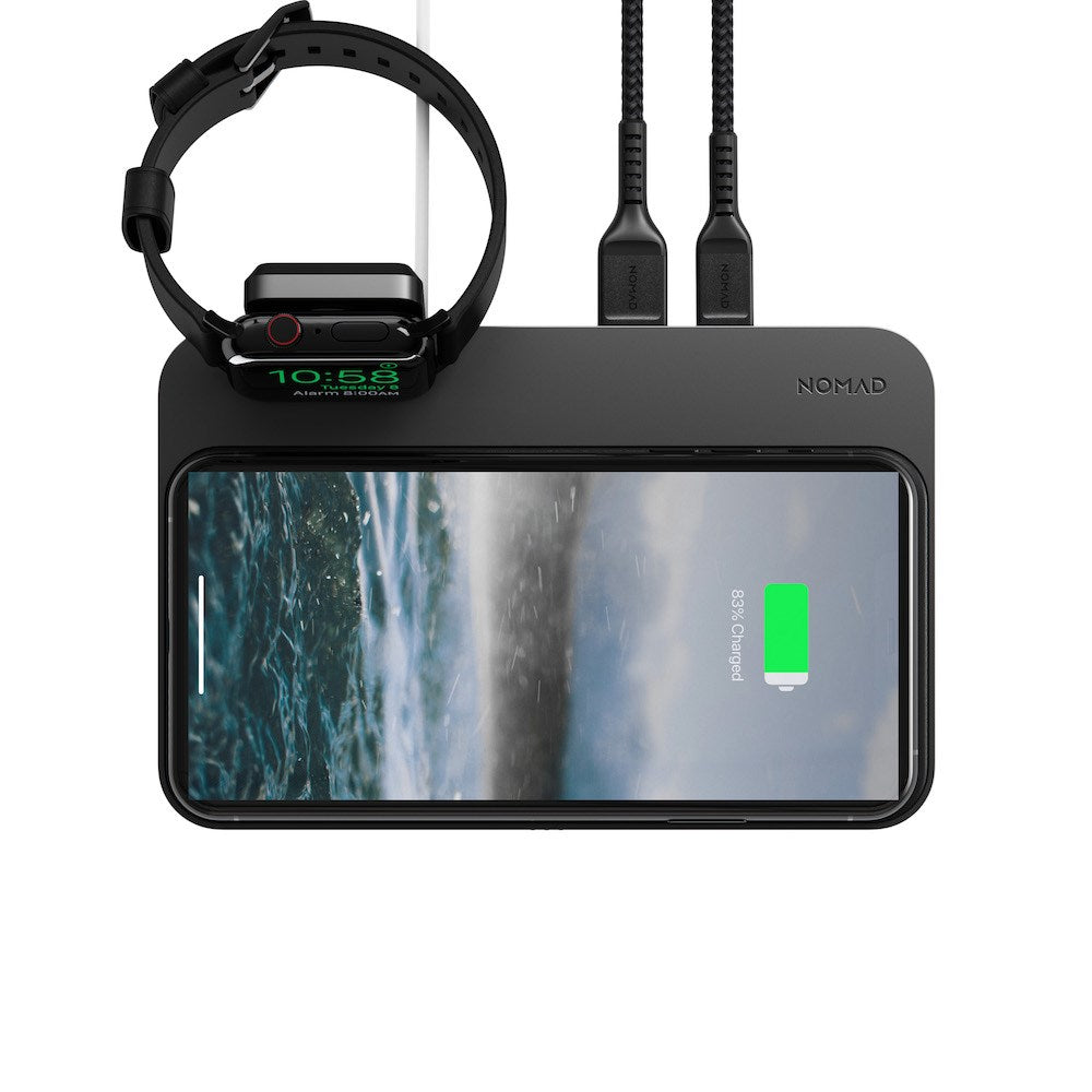 Base Station Charger with Apple Watch Stand