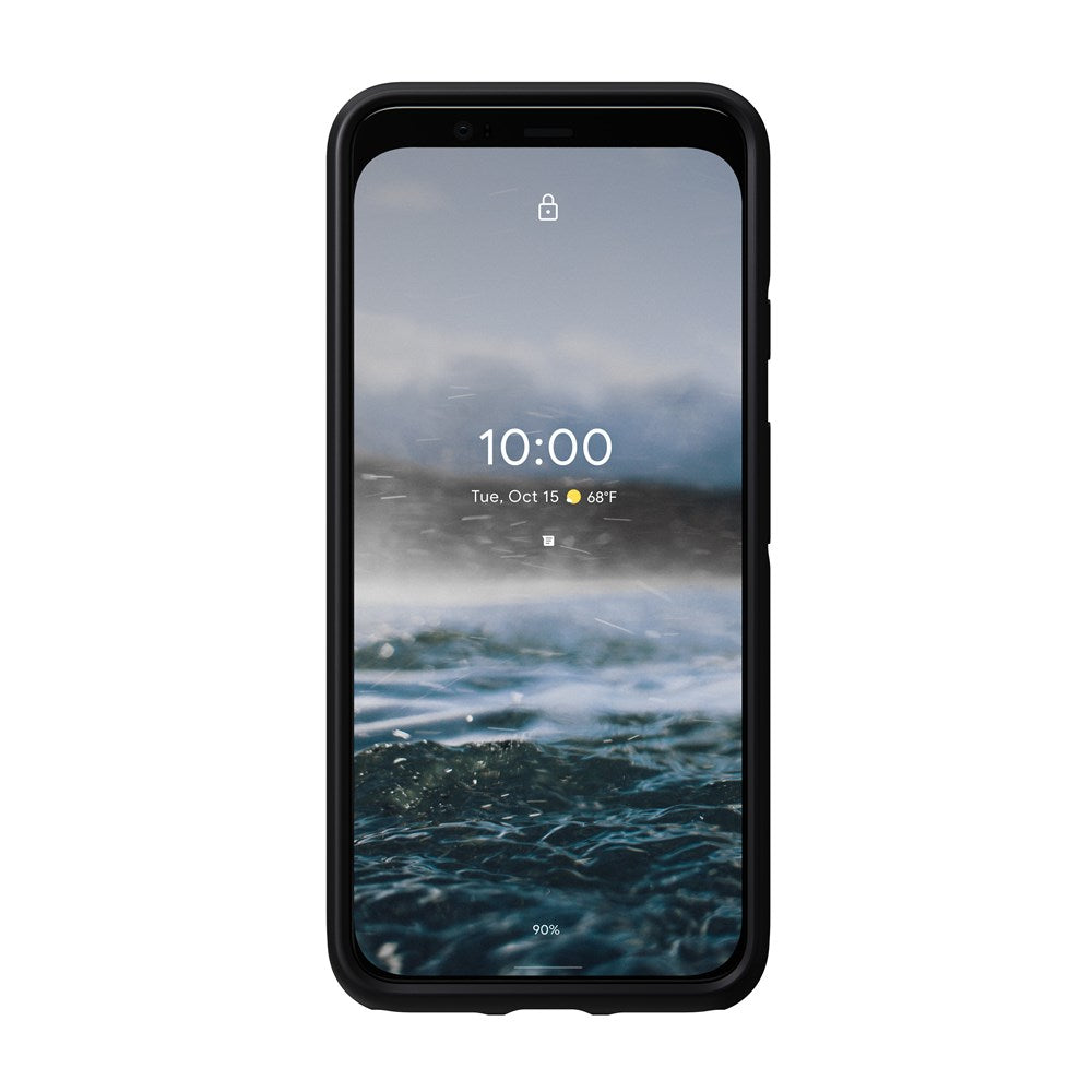 Leather Case - Rugged - Google Pixel 4 - Black