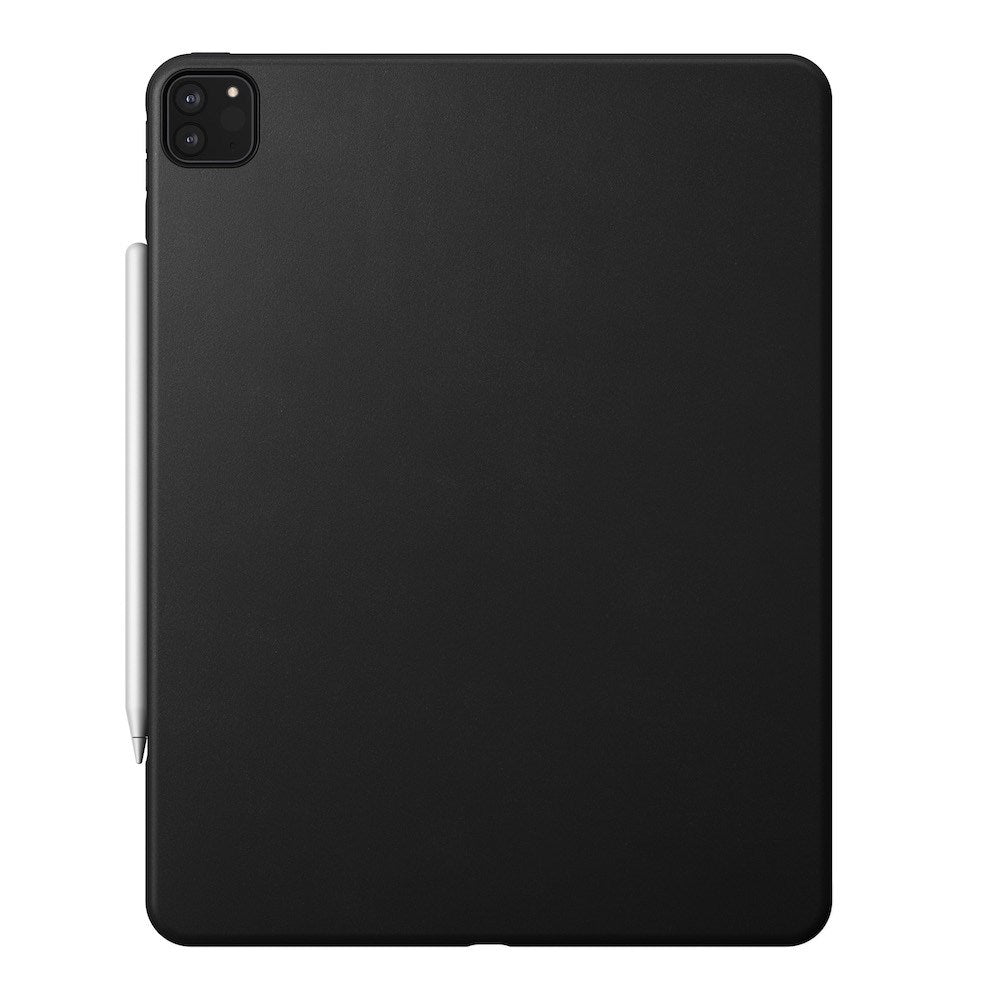 Rugged Case - iPad Pro 12.9 (4th Gen) - Leather - Black