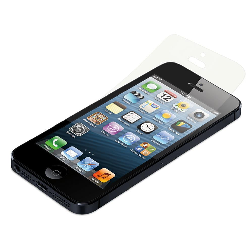 Power Support - Front / Back Anti-Glare Film Set for iPhone 5