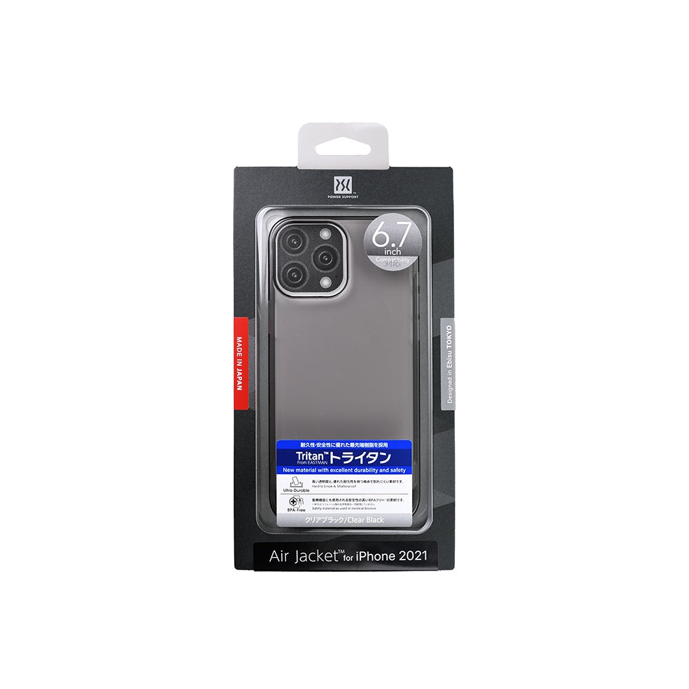 Air Jacket for iPhone 13 Pro Max - Clear Black