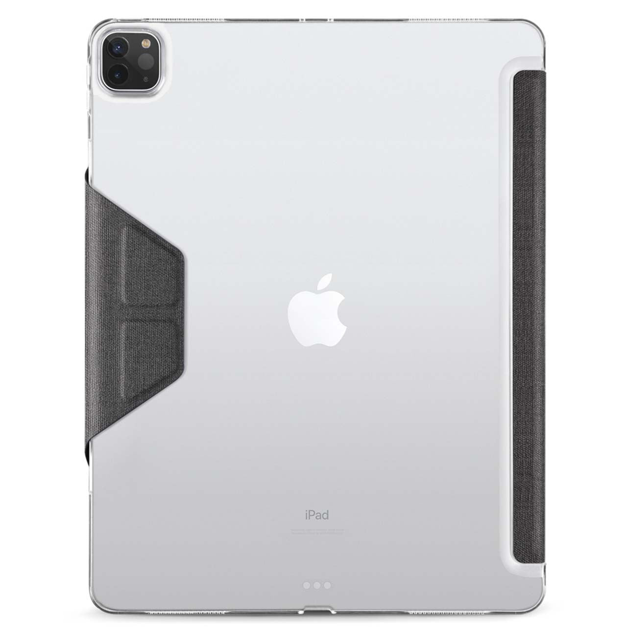 Air Jacket Folio Transparent Case for iPad Pro 12.9 (5th Gen) - Dark Grey