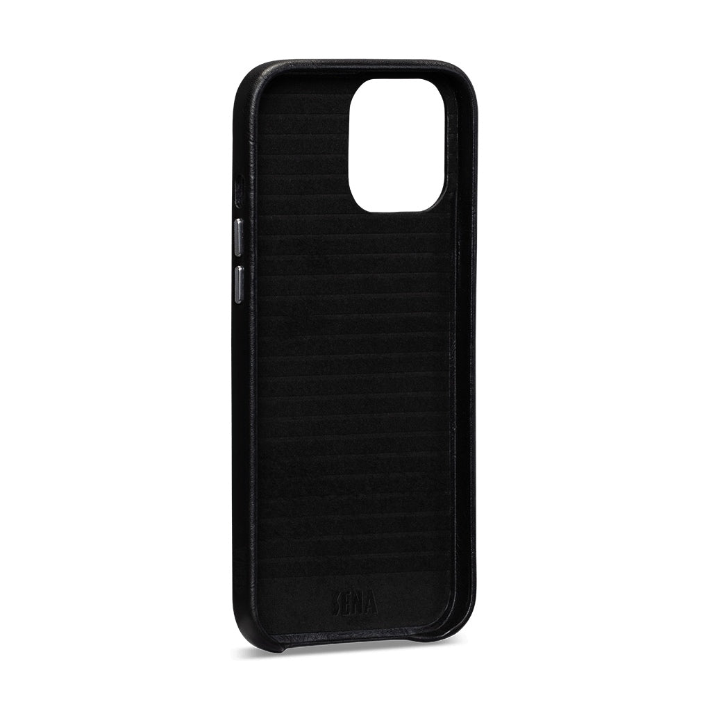 LeatherSkin Leather Case iPhone 12 Pro Max - Black