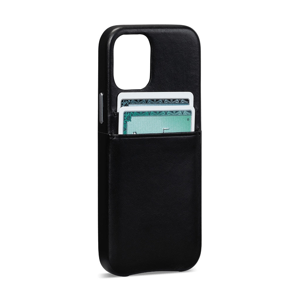 Snap On Wallet Case for iPhone 13 Pro Max - Black