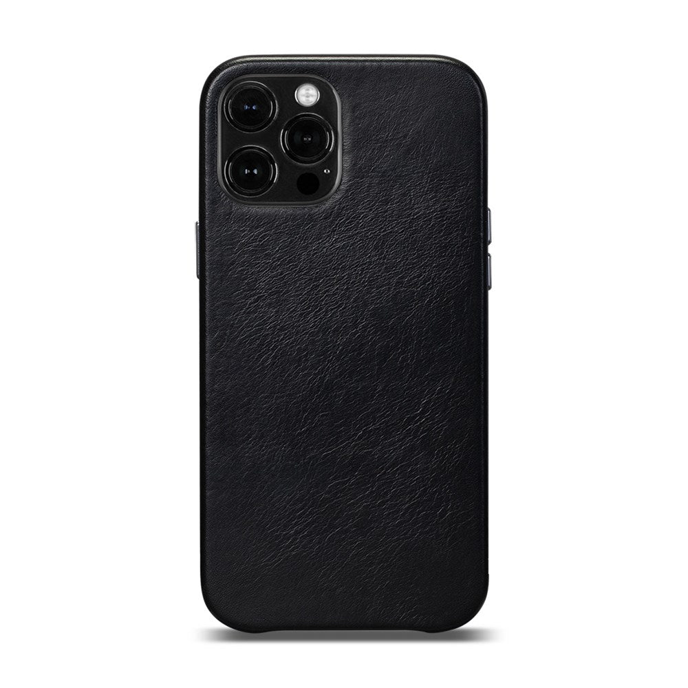 LeatherSkin Leather Case iPhone 13 Pro Max - Black