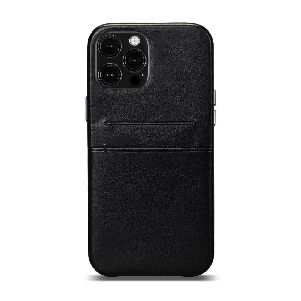 Snap On Wallet Case for iPhone 13 Pro Max - Black