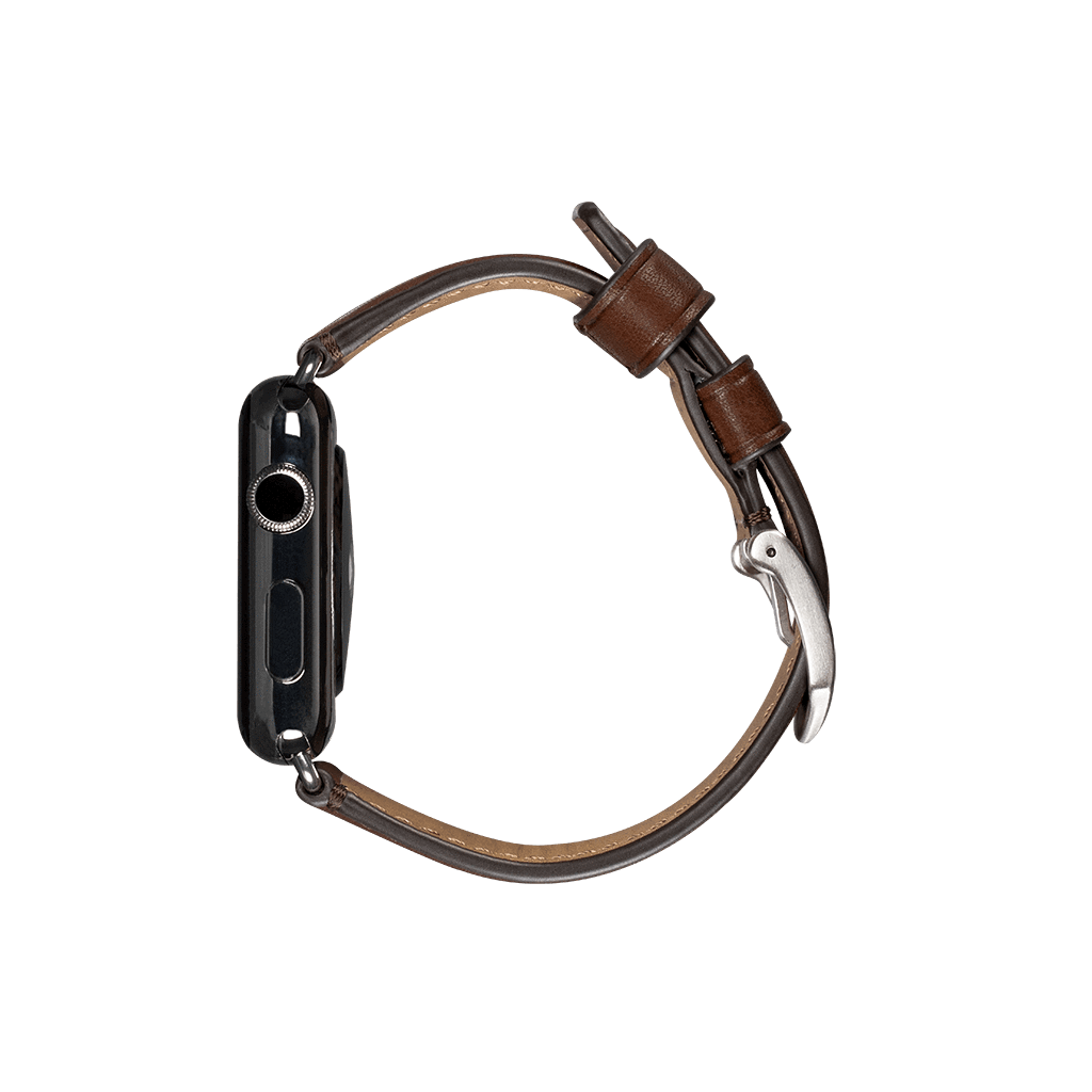 Deen Leather Apple Watch Band 42/44/45mm - Brown