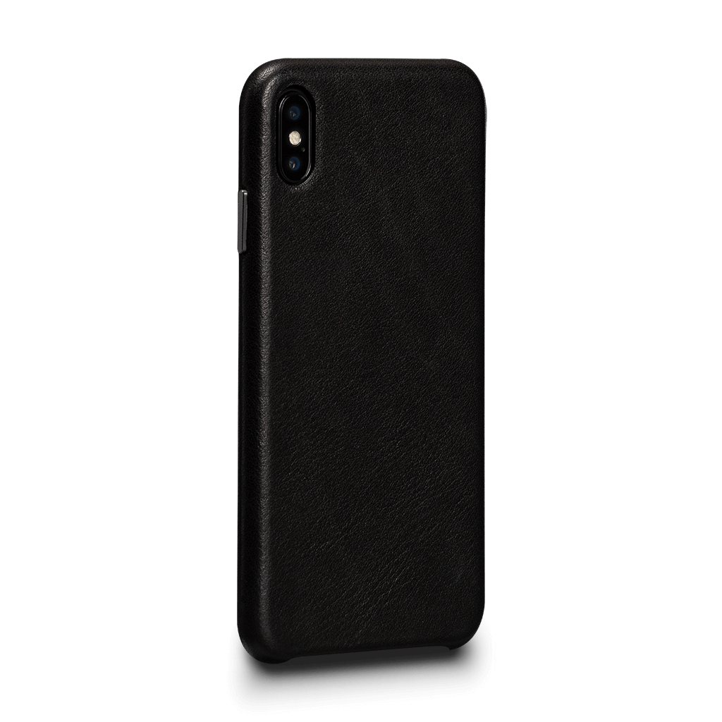 Deen LeatherSkin Leather Case iPhone XS Max - Black