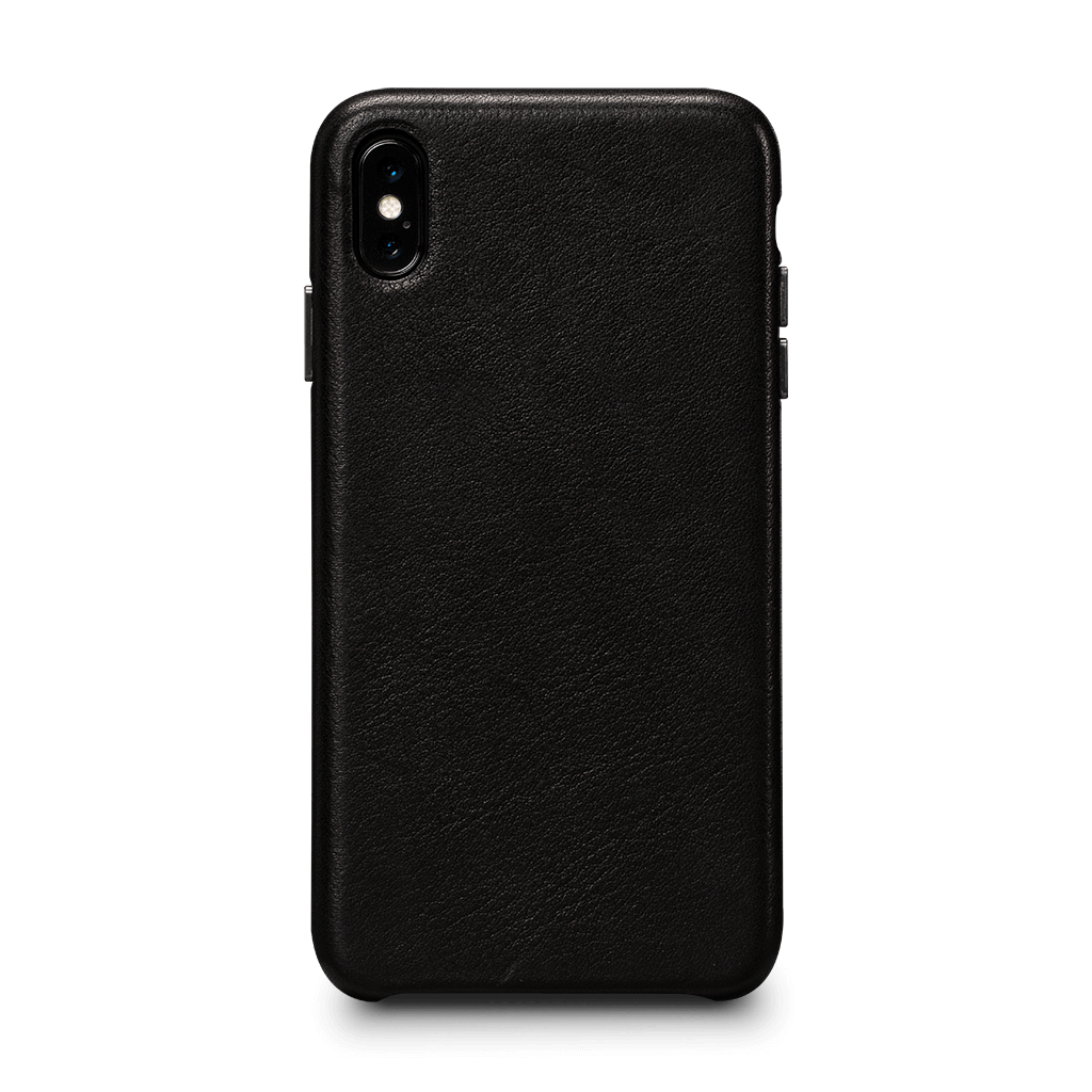 Deen LeatherSkin Leather Case iPhone XS Max - Black