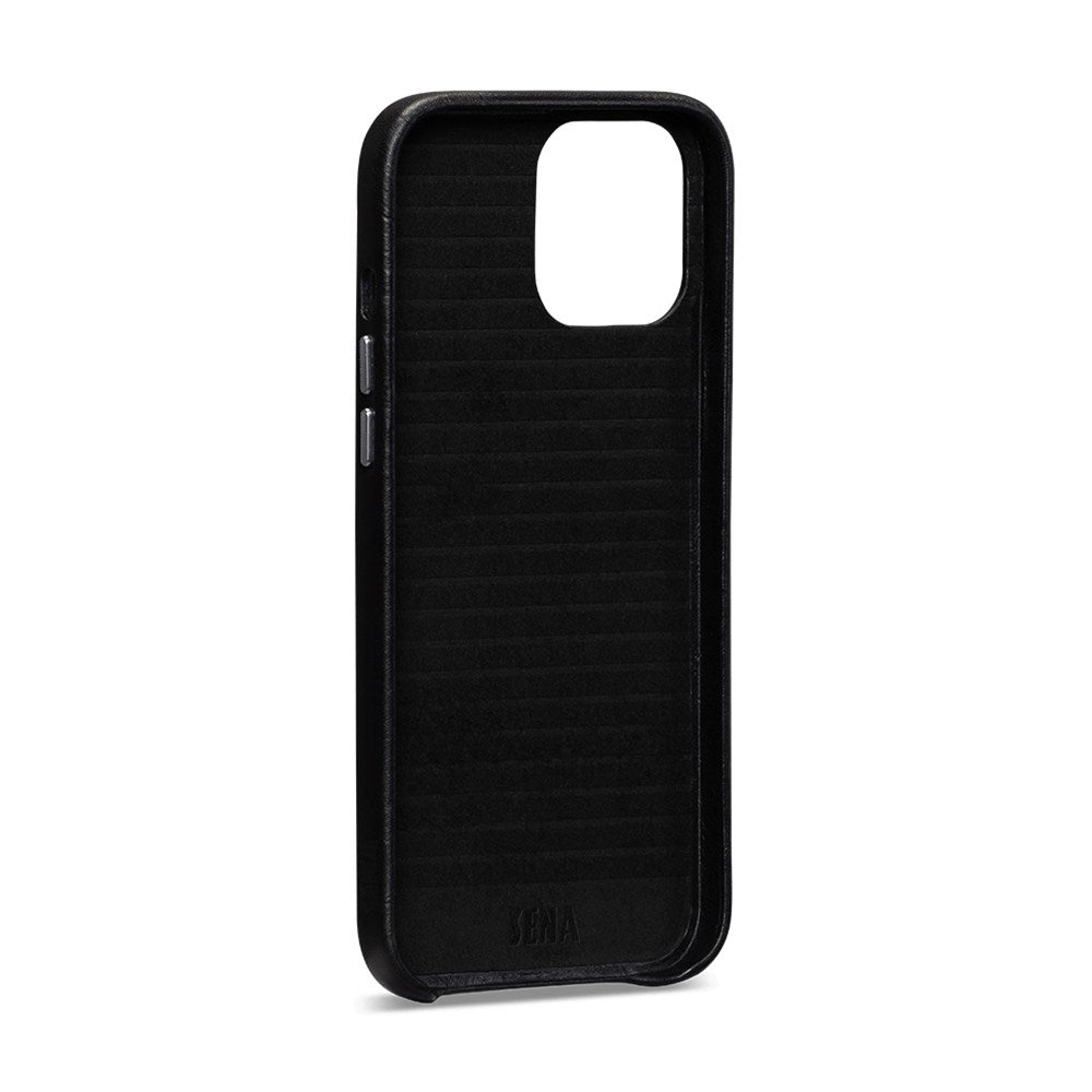 LeatherSkin Leather Case iPhone 12 Mini - Black