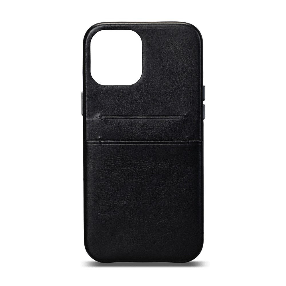 Snap On Wallet Case for iPhone 12 Mini - Black