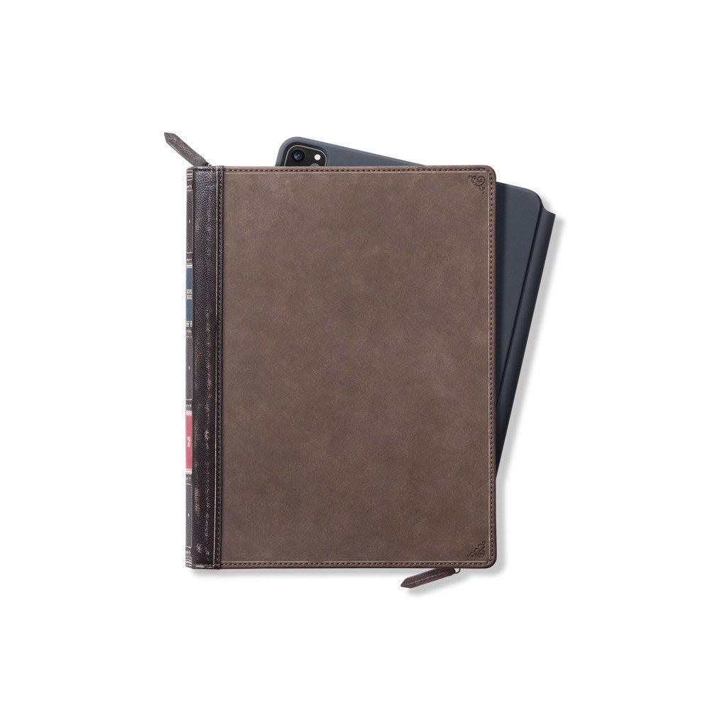 BookBook Cover - iPad Pro 11/Air 5/10.2 (7~10th Gen) - Brown (Cream Interior)