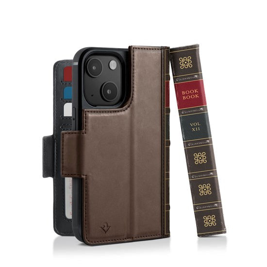 BookBook for iPhone 14 - Brown