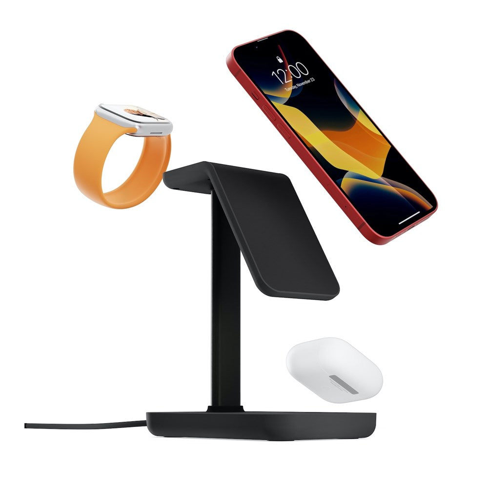 Twelve South HiRise 3 Deluxe 3-in-1 Wireless Charging Stand - Apple (CA)