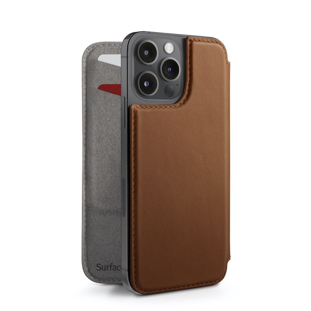 SurfacePad for iPhone 13 Pro Max - Cognac