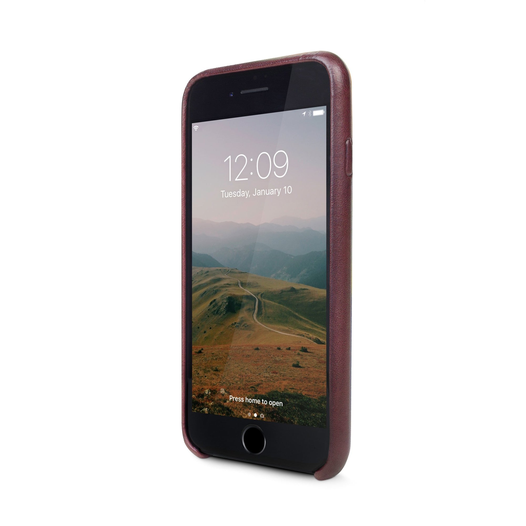 Relaxed Leather case - iPhone 7/8 - Marsala Red